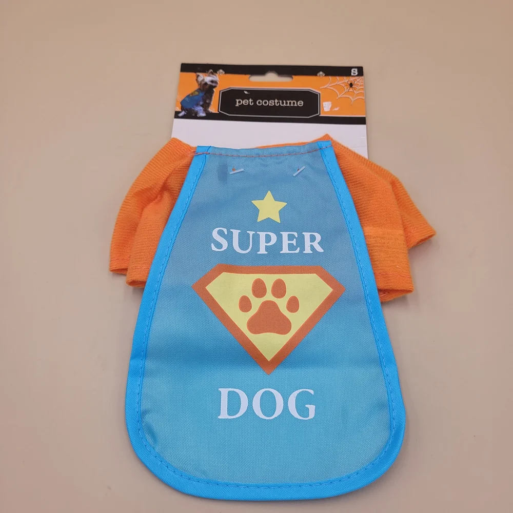Super Dog‎ Pet Costume - Orange and Blue